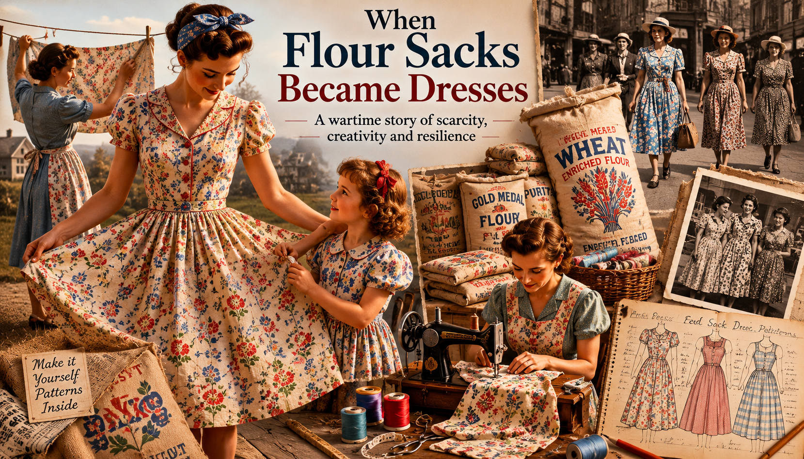 Flour Sacks Became Dresses